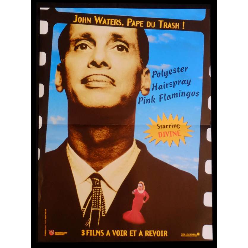 JOHN WATERS Affiche de film 40x60 - 2013 - Divine, John Waters