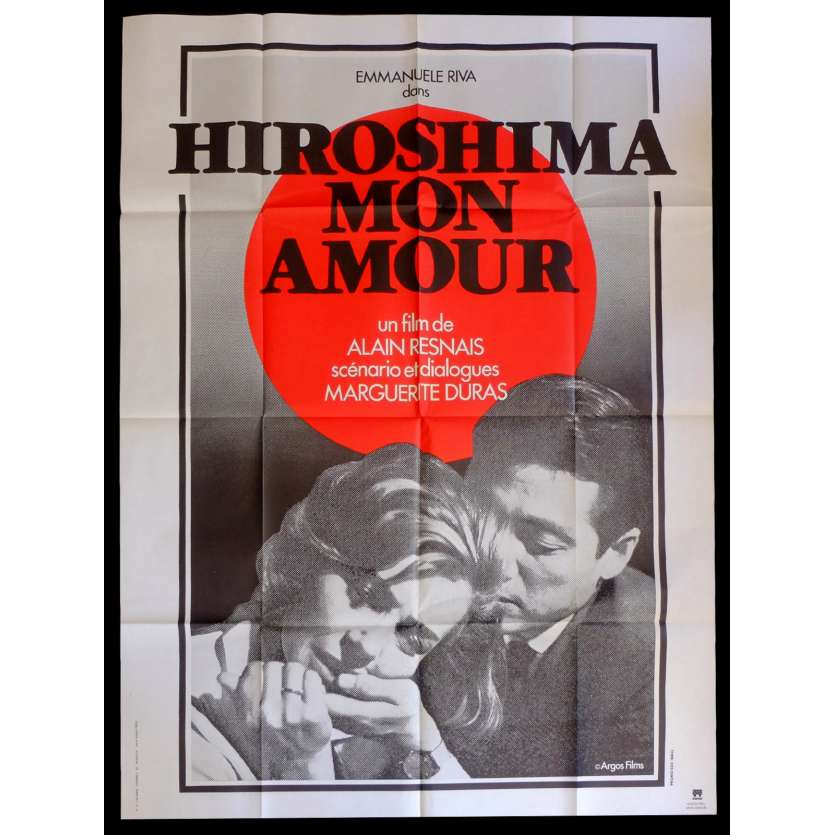 HIROSHIMA MY LOVE French Movie Poster 47x63 - R2015 - Alain Resnais, Emmanuelle Riva