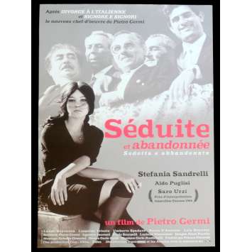 SEDUITE ET ABANDONNEE Affiche de film 40x60 - R2015 - Stefania Sandrelli, Pietro Germi