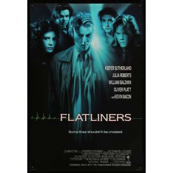 FLATLINERS US Movie Poster 29x40 - 1990 - Joel Shumacher, Kiefer Sutherland