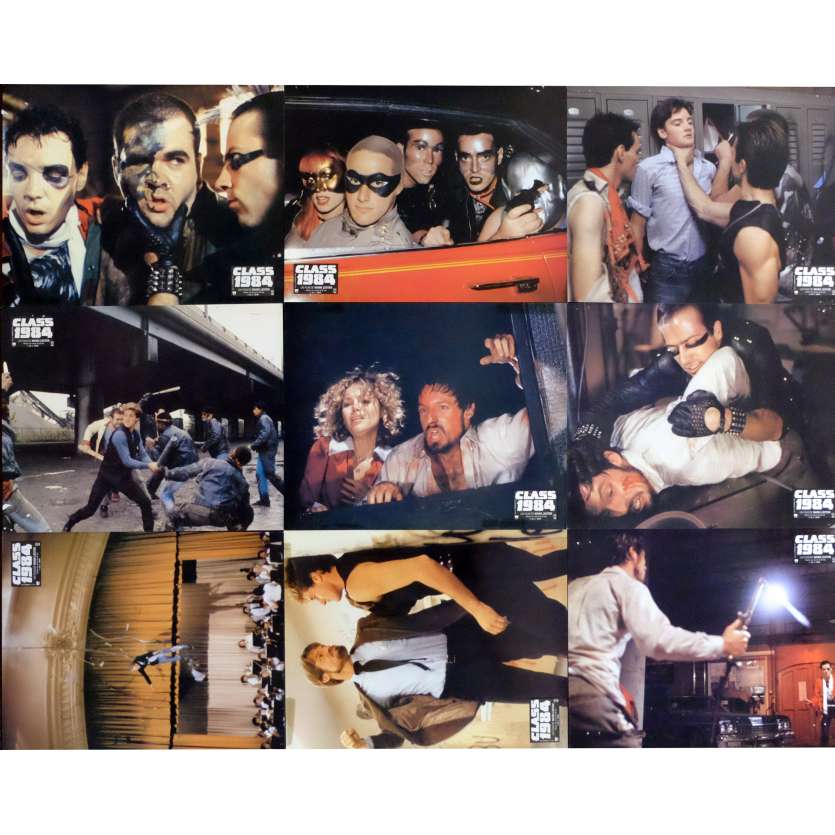 CLASS 1984 Photos du film x9 21x30 - 1982 - Perry King, Mark Lester