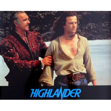 HIGHLANDER French Deluxe Lobby Card N4 10x12 - 1985 - Russel Mulcahy, Christophe Lambert