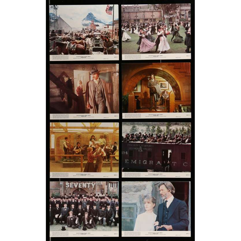 HEAVEN'S GATE Lobby Cards  8x10 in. USA - 1981 - Michael Cimino, Isabelle Huppert