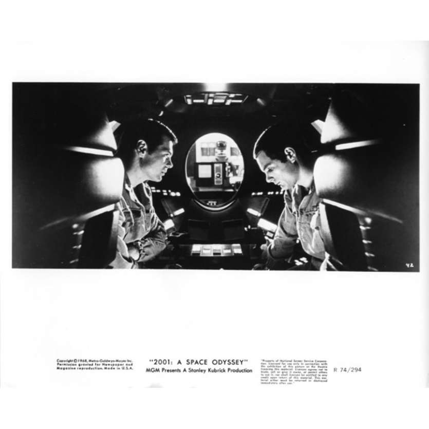 2001 A SPACE ODYSSEY Movie Still N3 8x10 in. USA - R1974 - Stanley Kubrick, Keir Dullea