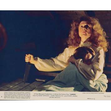 CARRIE Lobby Card N6 8x10 in. USA - 1976 - Brian de Palma, Sissy Spacek