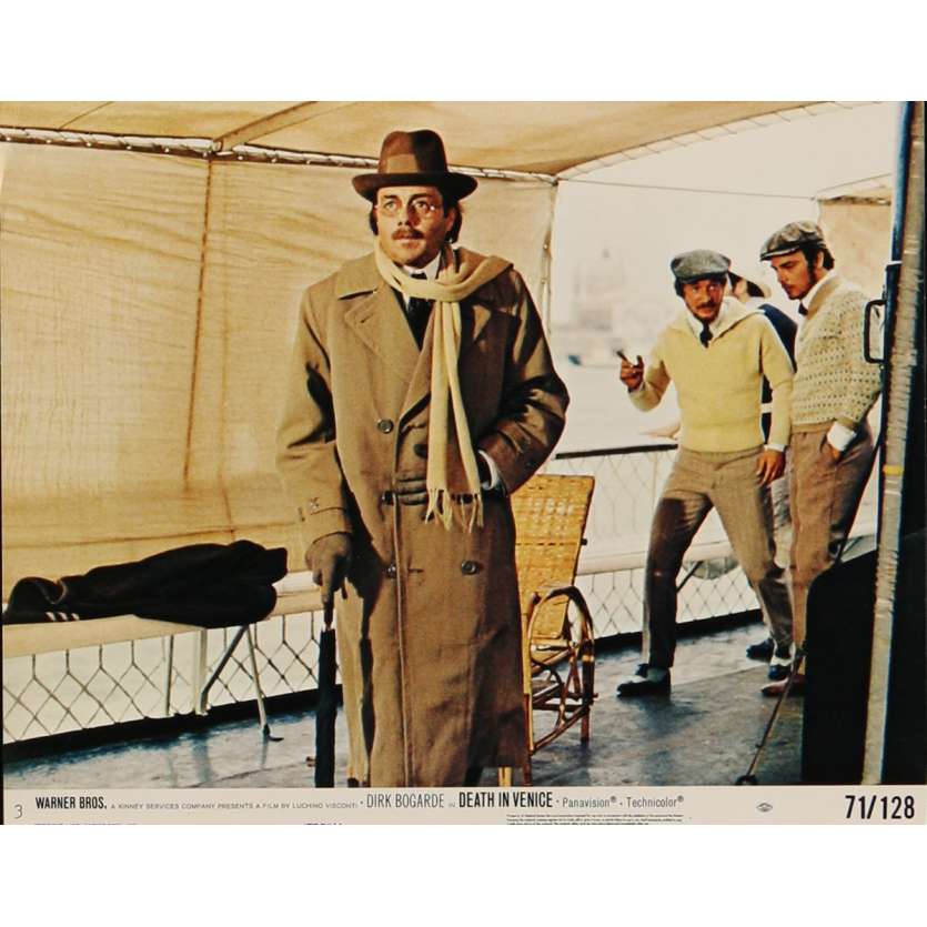 DEATH IN VENICE Lobby Card N4 8x10 in. USA - 1971 - Luchino Visconti, Dirk Bogarde