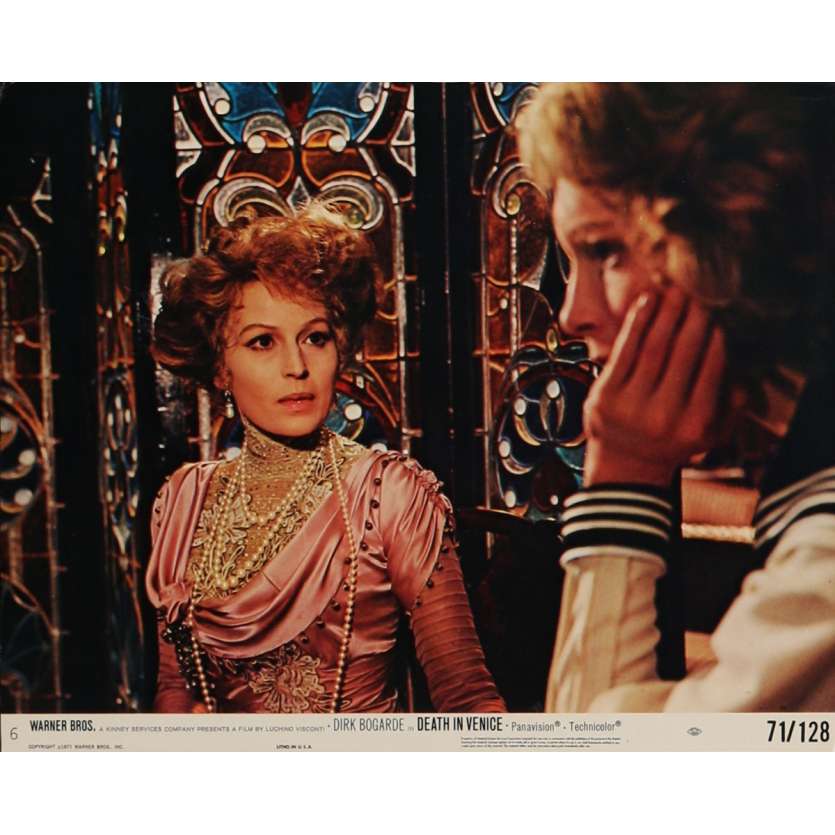 DEATH IN VENICE Lobby Card N3 8x10 in. USA - 1971 - Luchino Visconti, Dirk Bogarde