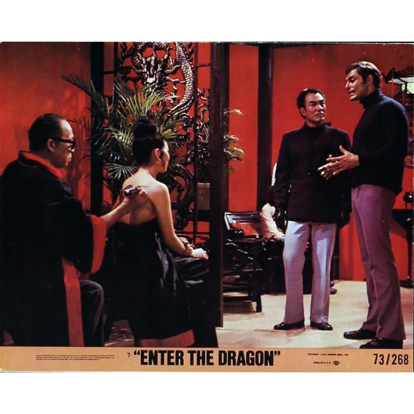 ENTER THE DRAGON Lobby Cards N4 8x10 in. USA - 1973 - Robert Clouse, Bruce Lee