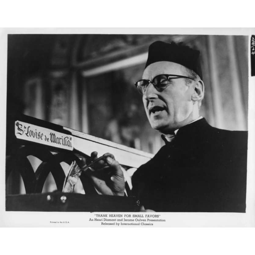 THANK HEAVEN FOR SMALL FAVORS Movie Still N5 8x10 in. USA - 1965 - Jean-Pierre Mocky, Bourvil