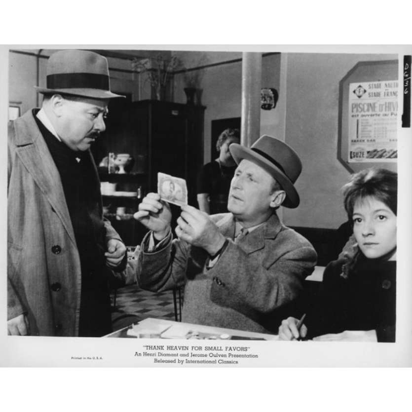 UN DROLE DE PAROISSIEN Photo de presse N9 20x25 cm - 1965 - Bourvil, Jean-Pierre Mocky