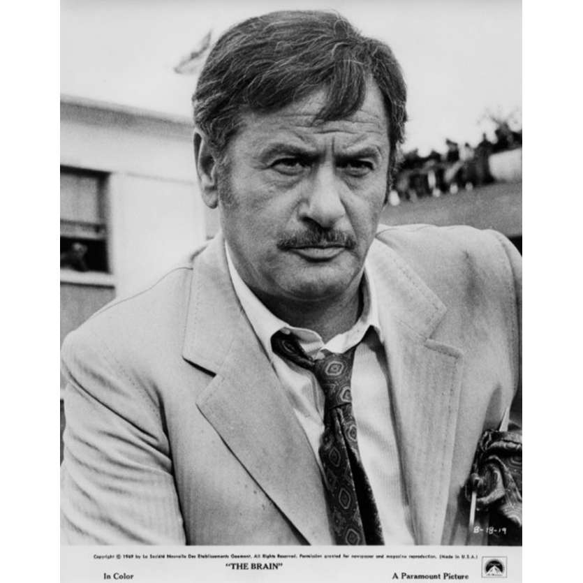 LE CERVEAU Photo de presse N1 20x25 cm - 1969 - Jean-Paul Belmondo, Gérard Oury