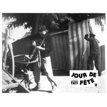 JOUR DE FETE Lobby Card N1 9x12 in. French - 1960'S - Jacques Tati, Paul Frankeur JOUR DE FETE Lobby Card N1 9x12 in. French - 1960'S - Jacques Tati, Paul Frankeur