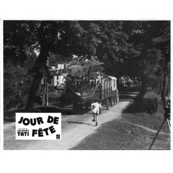 JOUR DE FETE Lobby Card N2 9x12 in. French - 1960'S - Jacques Tati, Paul Frankeur