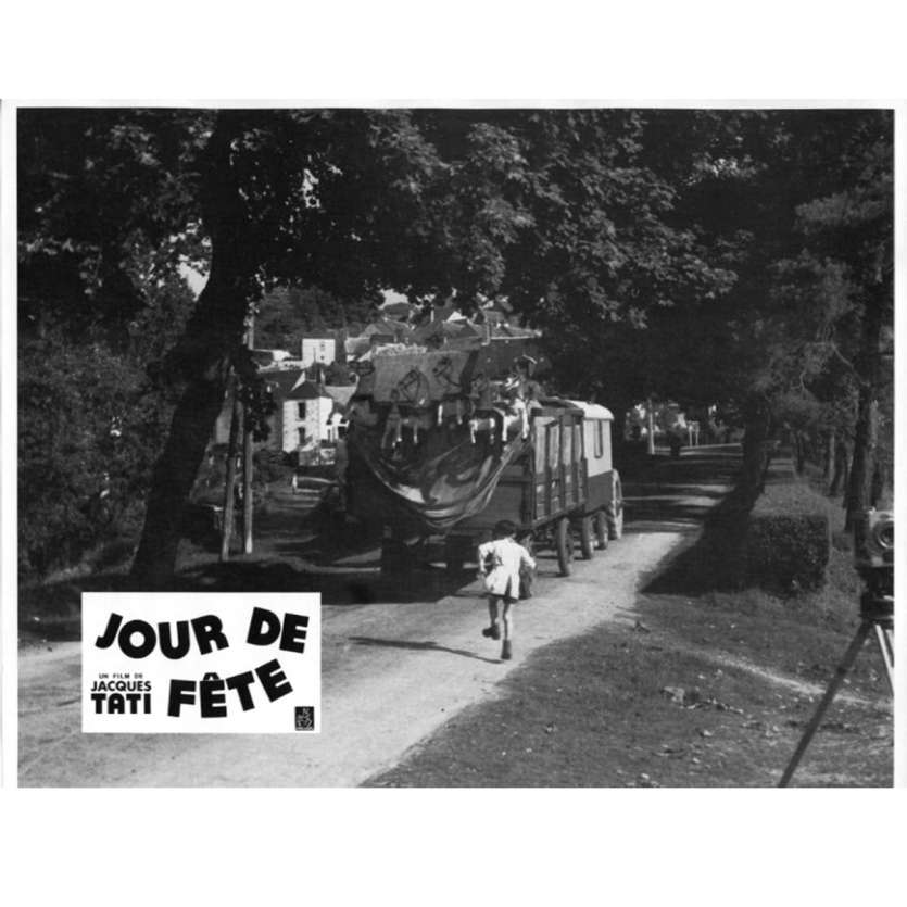 JOUR DE FETE Lobby Card N2 9x12 in. French - 1960'S - Jacques Tati, Paul Frankeur