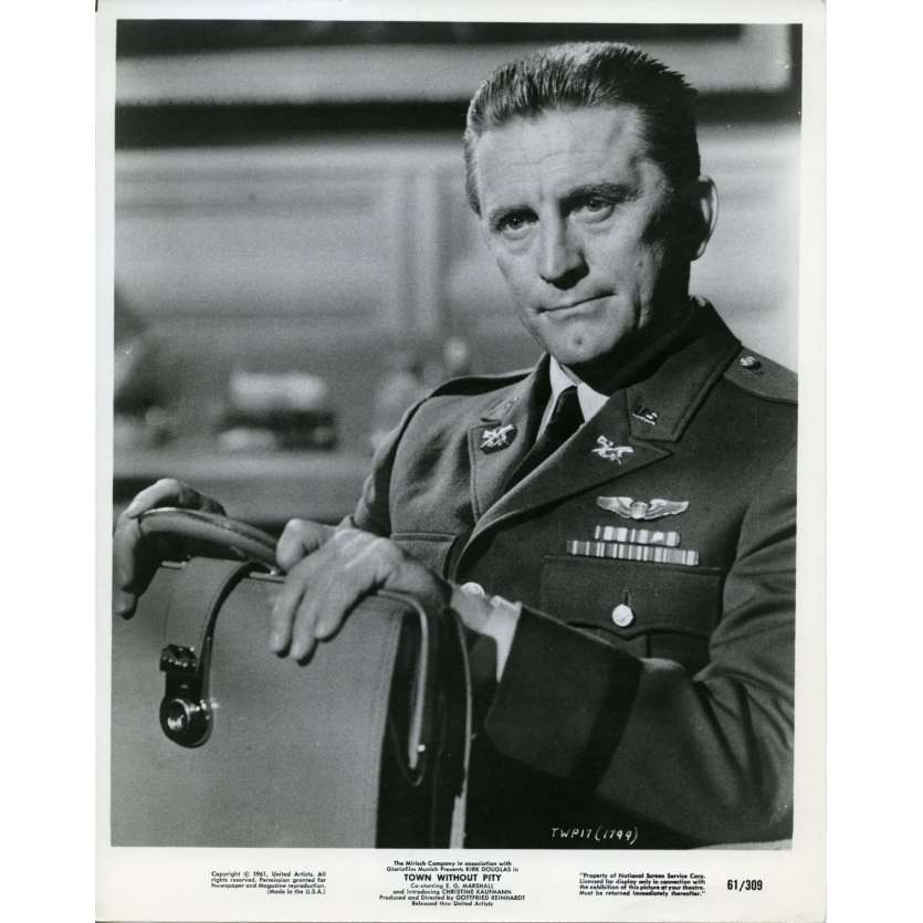 TOWN WITHOUT PITY Movie Still  8x10 in. USA - 1961 - Gootfried Reinhardt, Kirk Douglas