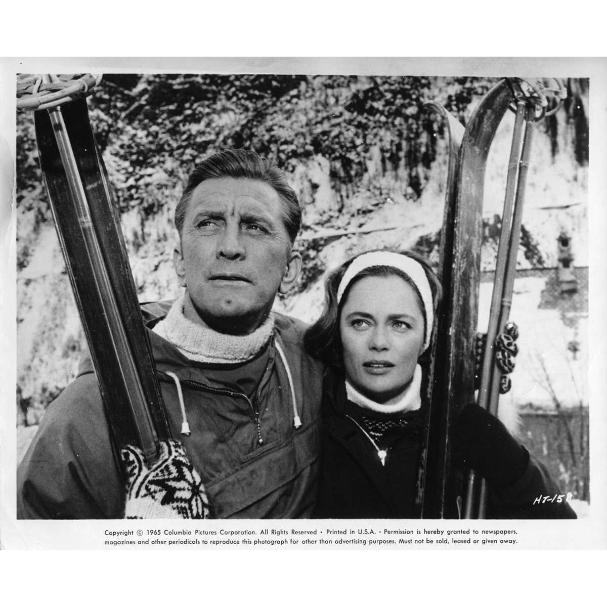 THE HEROES OF TELEMARK Movie Still N2 8x10 in. USA - 1966 - Anthony Mann, Kirk Douglas