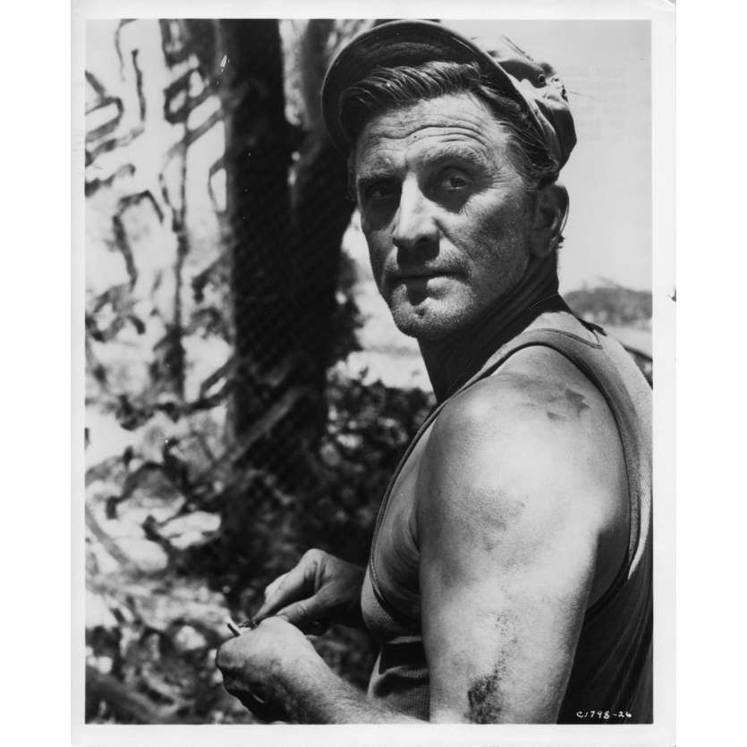 UN HOMME DOIT MOURIR Photo de presse N7 20x25 cm - 1963 - Kirk Douglas, George Seaton