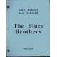 THE BLUES BROTHERS Original Script 1979 ! Dan Aycroyd John Belushi