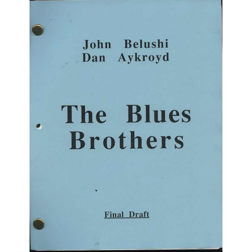 THE BLUES BROTHERS RARE Original Production used SCRIPT John Belushi Dan Aycroyd