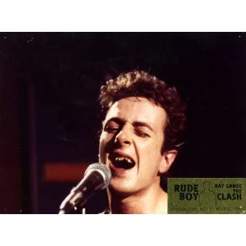 RUDE BOY Lobby Card N4 7x9 in. French - 1980 - Ray Gange, The Clash