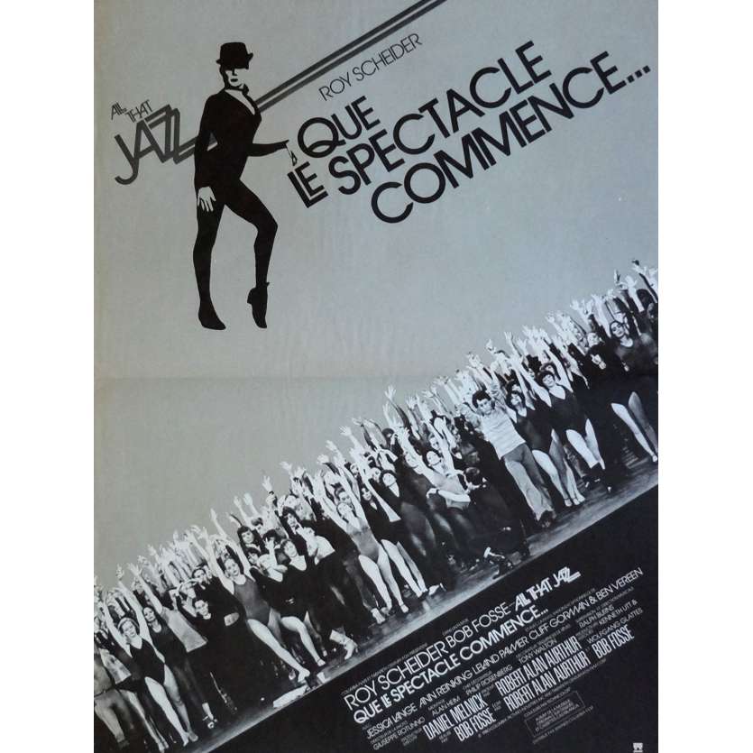 QUE LE SPECTACLE COMMENCE Affiche de film 40x60 - 1979 - Bob Fosse