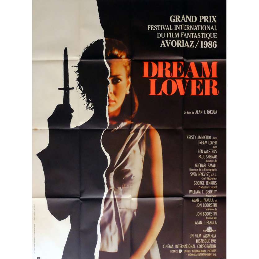 DREAM LOVER Movie Poster 47x63 in. French - 1986 - Alan J. Pakula, Kristy McNichol