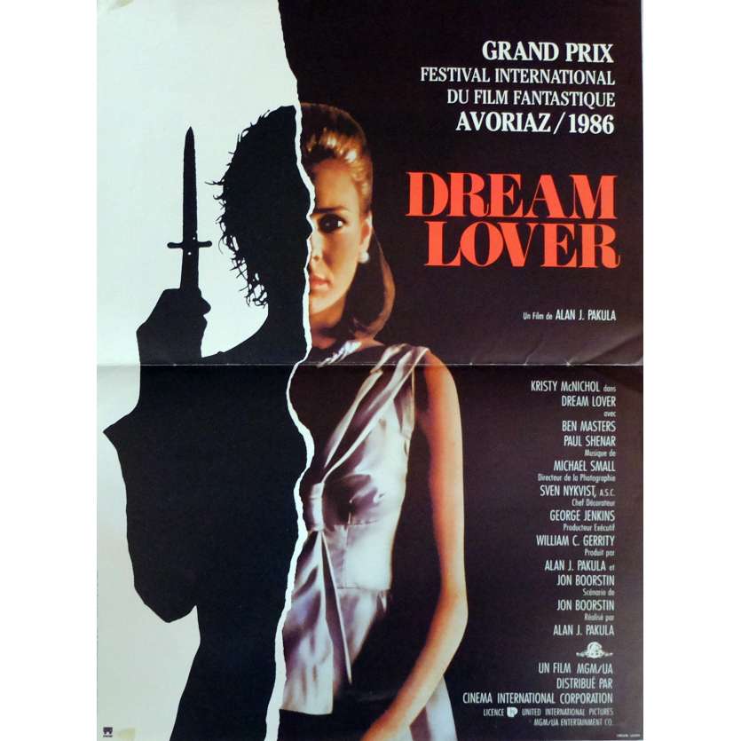 DREAM LOVER Movie Poster  15x21 in. French - 1986 - Alan J. Pakula, Kristy McNichol
