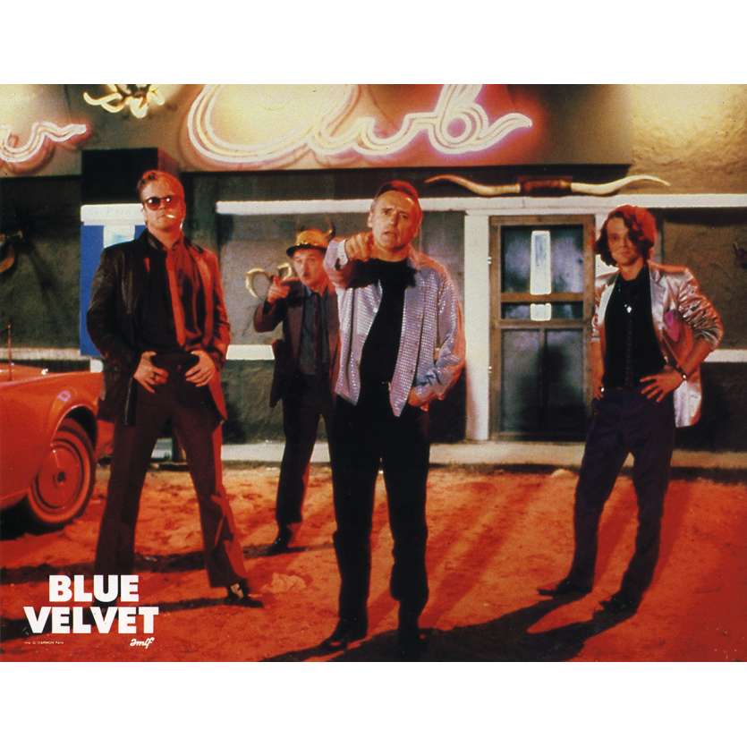 BLUE VELVET Lobby Card N9 9x12 in. French - 1986 - David Lynch, Isabella Rosselini