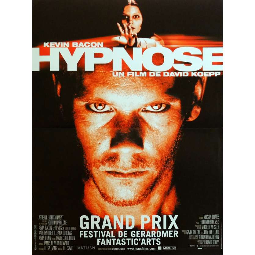 HYPNOSE Affiche de film 40x60 cm - 1999 - Kevin Bacon, David Koepp