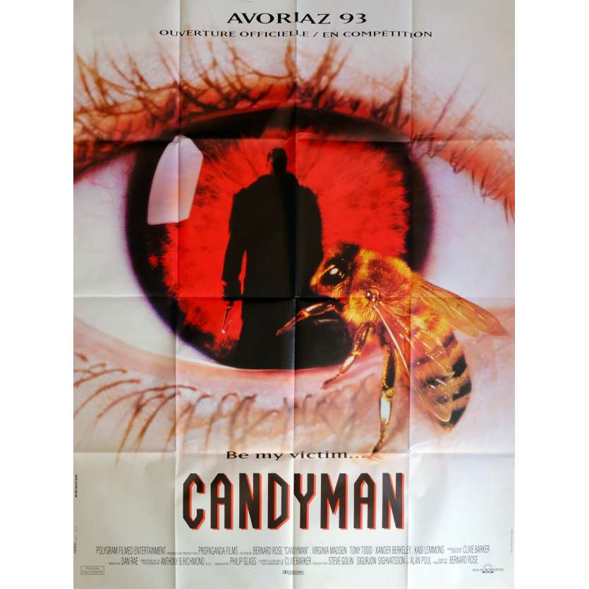 CANDYMAN Movie Poster  47x63 in. French - 1992 - Bernard Rose, Virginia Madsen