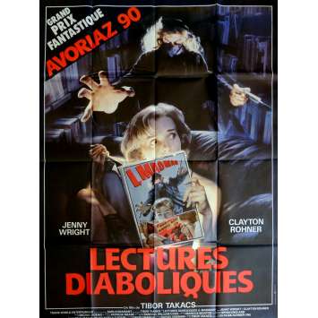 LECTURES DIABOLIQUES Affiche de film 120x160 cm - 1989 - Jenny Wright, Tibor Takacs