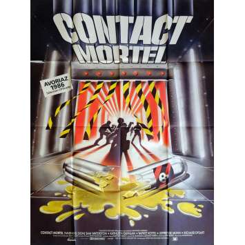 CONTACT MORTEL Affiche de film 120x160 cm - 1985 - Sam Waterston, Hal Barwood