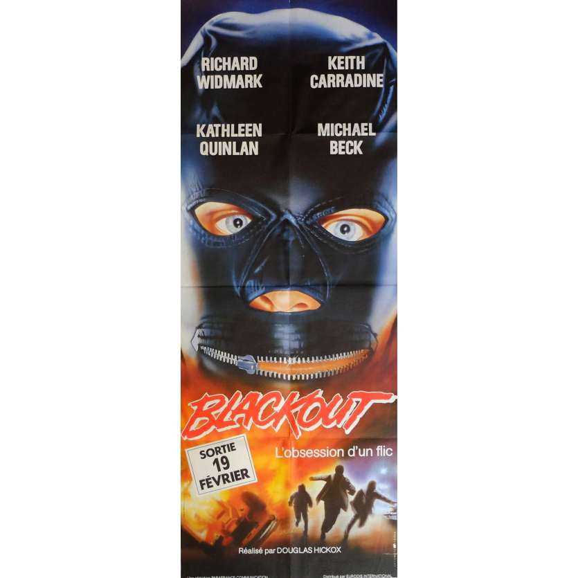BLACKOUT Movie Poster 23x63 in. French - 1985 - Douglas Hickox, Keith Carradine