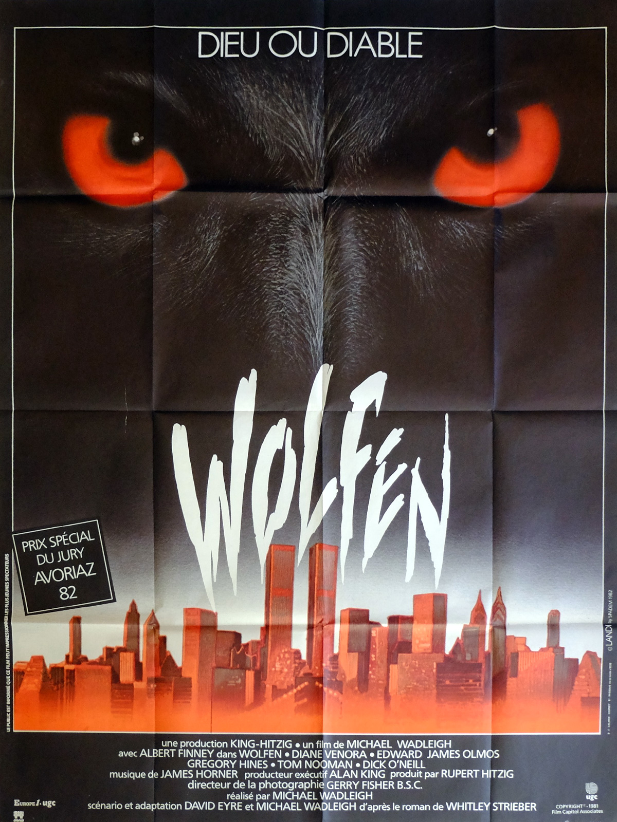 Résultat de recherche d'images pour "wolfen film"