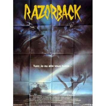RAZORBACK Affiche de film 120x160 cm - 1984 - Gregory Harrison, Russel Mulcahy