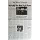 BACK TO THE FUTURE II Newspaper Prop - Hill Valley Man