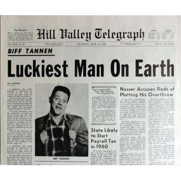 RETOUR VERS LE FUTUR Réplique EXACTE du Journal ! Luckiest Man RETOUR VERS LE FUTUR Réplique EXACTE du Journal ! Luckiest Man