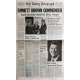 RETOUR VERS LE FUTUR Répliques des journaux Emmet Brown 40x60 cm - 1985 - Michael J. Fox, Robert Zemeckis