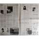 RETOUR VERS LE FUTUR Répliques des journaux Emmet Brown 40x60 cm - 1985 - Michael J. Fox, Robert Zemeckis