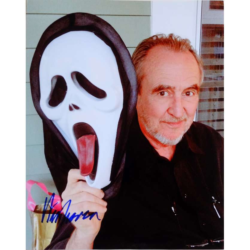 WES CRAVEN Signed Photo - 8x10 in. 2000 - Elm Street, Scream
