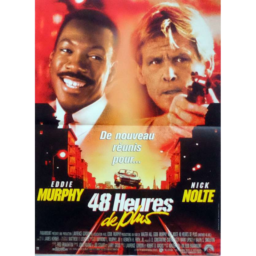48 HEURES DE PLUS Affiche de film  40x60 cm - 1990 - Eddie Murphy, Walter Hill