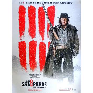 THE HATEFUL EIGHT Movie Poster Adv. Mod. A 47x63 in. French - 2015 - Quentin Tarantino, Kurt Russel