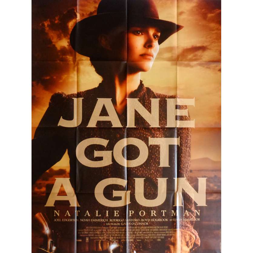 JANE GOT A GUN Affiche de film 120x160 cm - 2015 - Natalie Portman, Gavin O'Connor