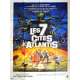 LES 7 CITES D'ATLANTIS Affiche de film 120x160 cm - 1978 - Doug McClure, Kevin Connor