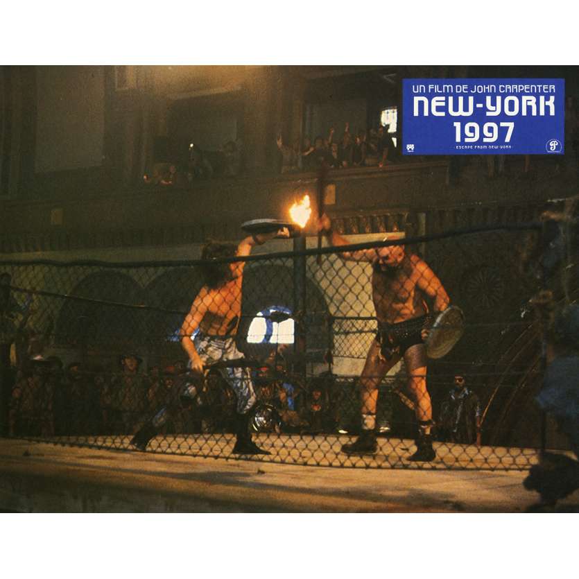 NEW-YORK 1997 Photo de film N3 21x30 cm - 1981 - Kurt Russel, John Carpenter