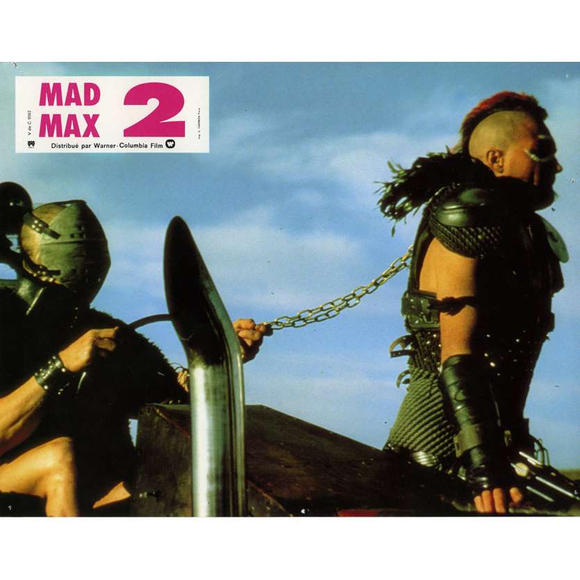 MAD MAX 2: THE ROAD WARRIOR Lobby Card N2 9x12 in. French - 1982 - George Miller, Mel Gibson