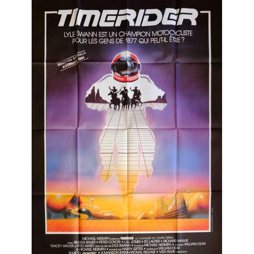 TIMERIDER Affiche de film 120x160 cm - 1982 - Fred Ward, William Dear