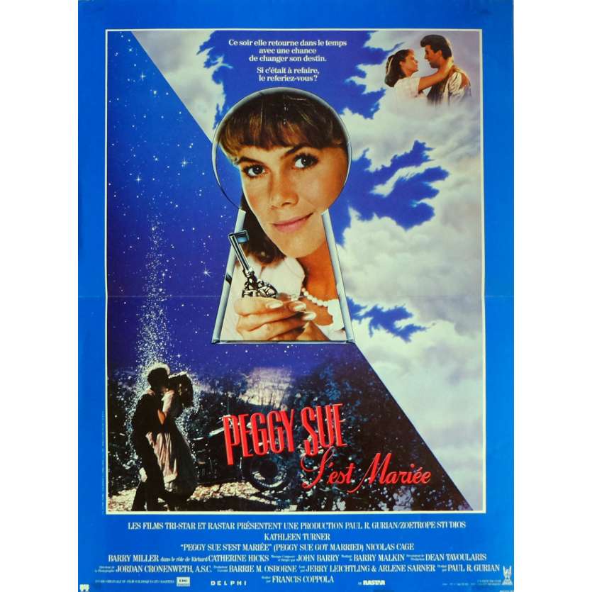 PEGGY SUE S'EST MARIEE Affiche de film 40x60 cm - 1986 - Kathleen Turner, Francis Ford Coppola