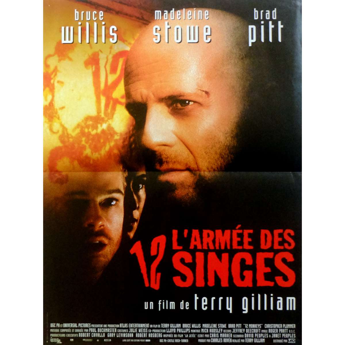 L Armée Des 12 Singes Netflix Affiche de L'ARMEE DES 12 SINGES