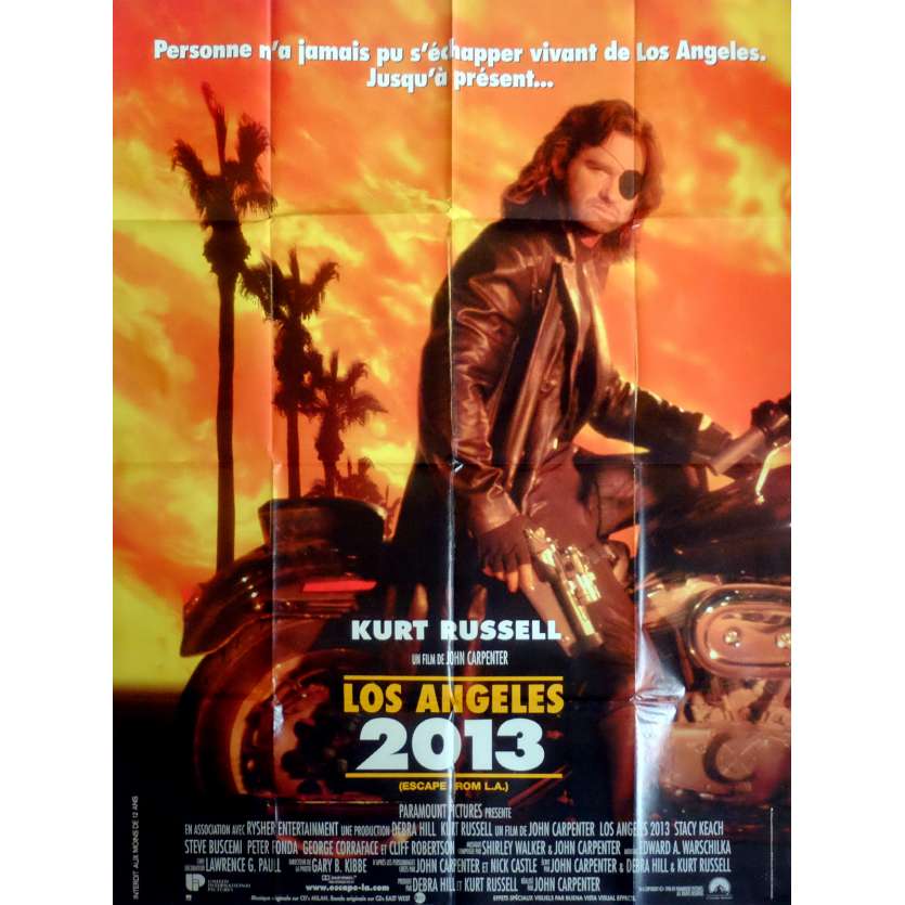 LOS ANGELES 2013 Affiche de film 120x160 cm - 1996 - Kurt Russel, John Carpenter